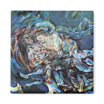 The Bride of the Wind (The Tempest) Fridge Magnets