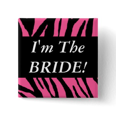 The Bride Pinback Buttons