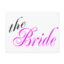 The Bride Postcards