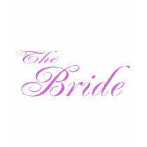 The Bride (Purple) t-shirts