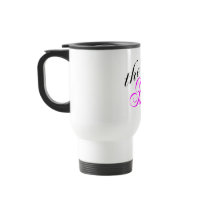 The Bride (Script Pink) mugs