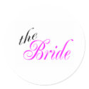 The Bride stickers