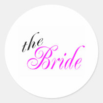 The Bride stickers
