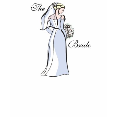 The Bride Tee Shirt by ldcreative