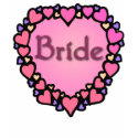 The Bride with Hearts Products shirt