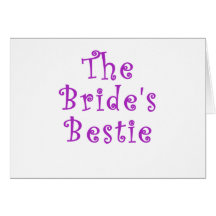 The Brides Bestie Cards