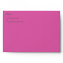 The bride's bouquet envelope envelope