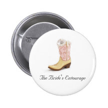 The Bride's Entourage Button