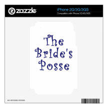 The Brides Posse Skin For iPhone 3GS