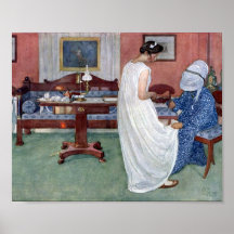 The Bridesmaid 1910 Print