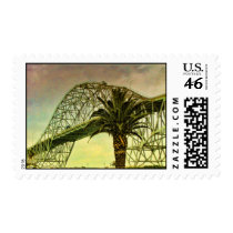 The Bridge, As The Sun Breaks Through Stamps