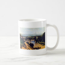 The Bridge At Narni By Corot Jean-Baptiste-Camille Coffee Mugs