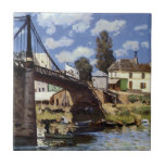 The Bridge at Villeneuve-la-Garenne Ceramic Tiles