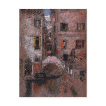 The Bridge by James Abbott McNeill Whistler Post Card