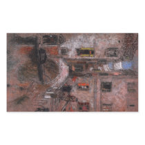 The Bridge by James Abbott McNeill Whistler Rectangular Sticker
