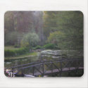 The bridge in the meadow mousepads