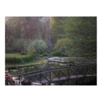 The bridge in the meadow posters by joacreations The bridge in the meadow posters