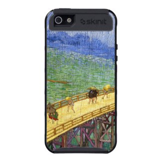 The Bridge in the Rain Vincent van Gogh fine art iPhone 5 Cover