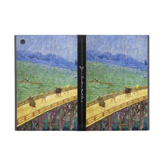The Bridge in the Rain Vincent van Gogh fine art Case For iPad Mini