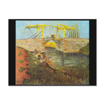 The Bridge of Langlois at Arles. Van Gogh Postcards