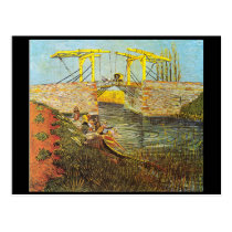 The Bridge of Langlois at Arles. Van Gogh Postcards