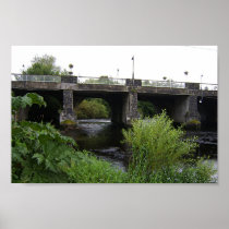 The Bridge (Part) In Kilcullen, Co. Kildare Poster