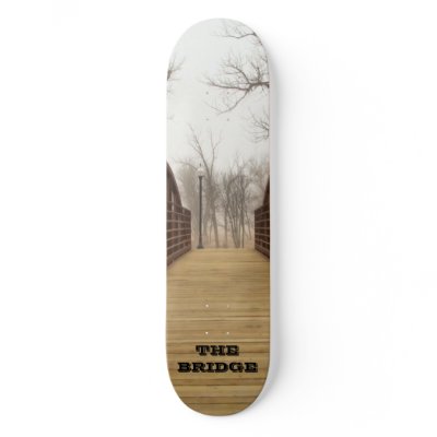 THE BRIDGE SKATEBOARDS by wildbrimowildman
