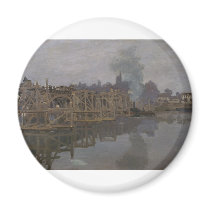 The Bridge under Repair (1871-1872) magnets