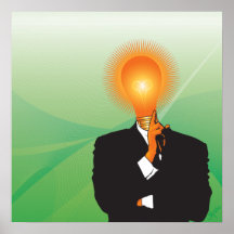 The Brightest Bulb in the Knife Drawer Print