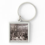 The British in Burmah Key Chains