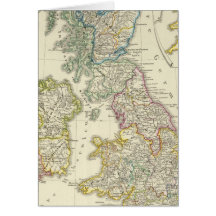 The British Isles after their church Card