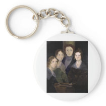 The Brontës ~ Restored Pillar Portrait Key Chains