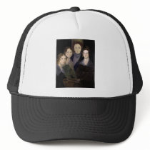The Brontës ~ Restored Pillar Portrait Mesh Hats
