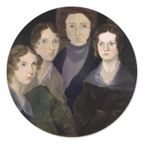 The Brontës ~ Restored Pillar Portrait Stickers