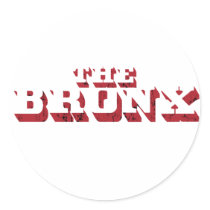 The Bronx Big Letter Sticker
