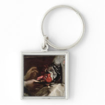 The Brooch of Infanta Margarita Maria Key Chain