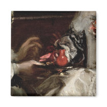 The Brooch of Infanta Margarita Maria Refrigerator Magnets