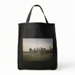 The Brooklyn Bridge and the New York City Skyline Tote Bags
