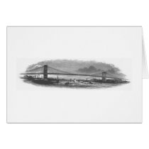 The Brooklyn Bridge Greeting Card