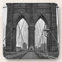 The Brooklyn Bridge in New York City Coaster
