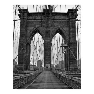 The Brooklyn Bridge in New York City Posters