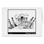 The Broom, the Shovel, the Poker and the Tongs Greeting Card