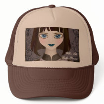 The Brown-haired Girl Bullcap hats