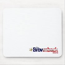 The Brownback Store Mouse Pad mousepads