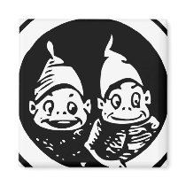 The Brownies: We are Creatures of the Night magnets