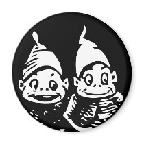 The Brownies: We are Creatures of the Night magnets