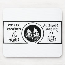 The Brownies: We are Creatures of the Night mousepads by tartanphoenix The Brownies: We are Creatures of the Night mousepads