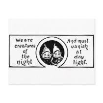 The Brownies: We are Creatures of the Night postcards by tartanphoenix The Brownies: We are Creatures of the Night postcards