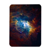 The Bubble Nebula NGC 7635 Sharpless 162 Rectangular Magnets
