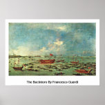 The Bucintoro By Francesco Guardi Poster